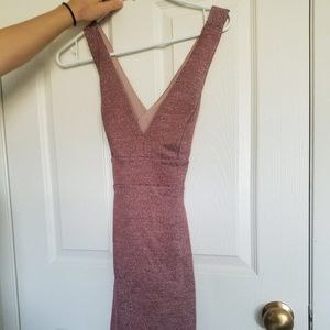 Sparkly Windsor pink short dress